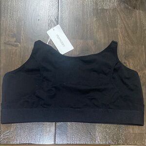 Black Women's Breastfeeding Bra XXL Momcozy NWT